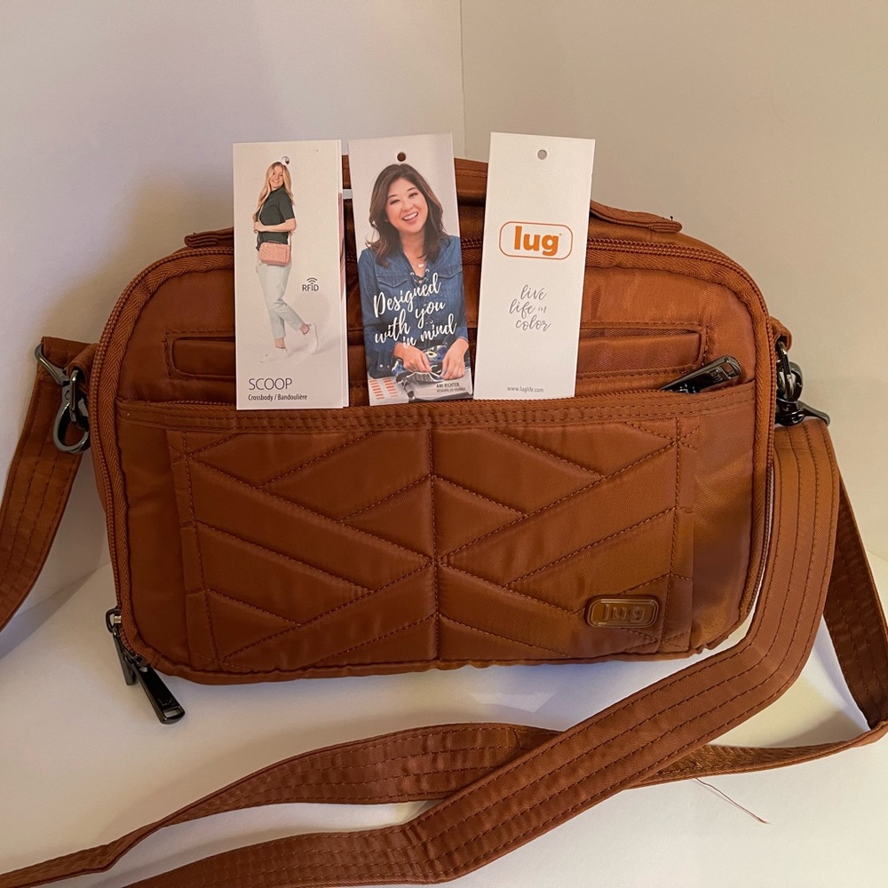 Lug Scoop Copper Brown NWT